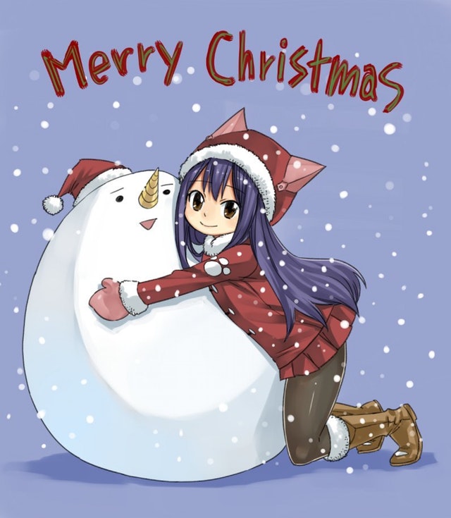 Criador de Fairy Tail desenha arte natalina de Rebecca, personagem