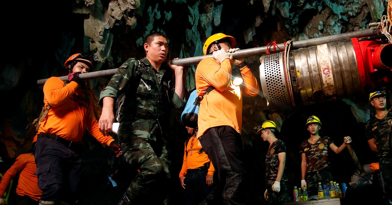 Produtora já planeja fazer filme sobre o resgate dos garotos na Tailândia