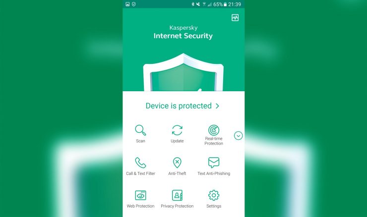 Kaspersky Antivirus Security Android Grátis