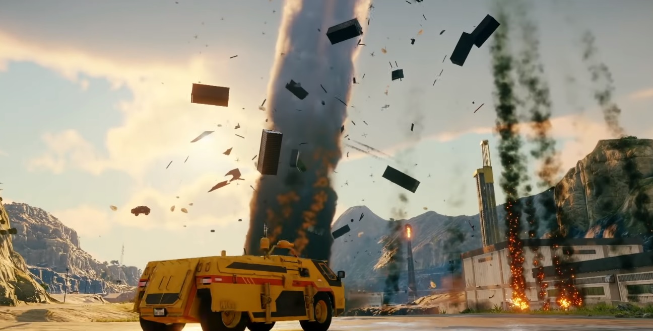 Novo trailer de Just Cause 4 mostra a destruição causada por um tornado