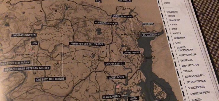 Suposto mapa de Red Dead Redemption 2 vaza no Reddit