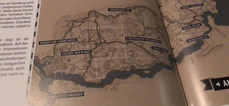 Suposto mapa de Red Dead Redemption 2 vaza no Reddit