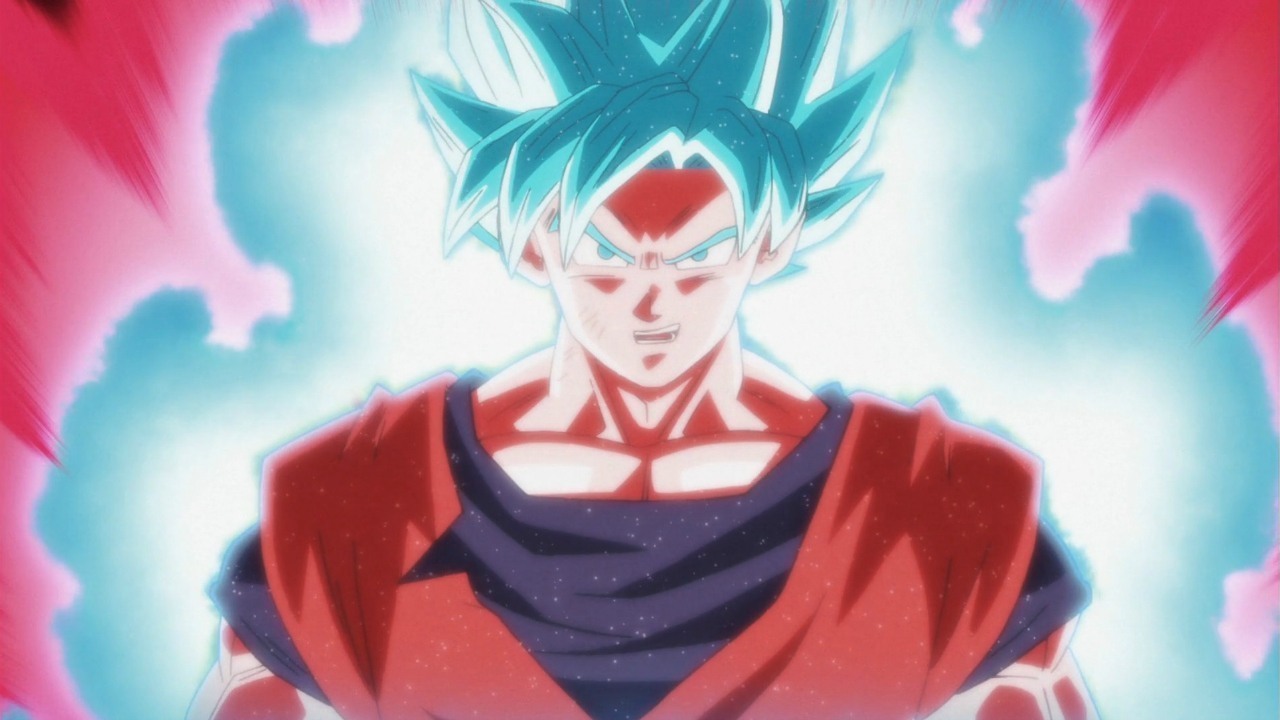 Goku Super Sayajin 5 Kamehameha x10 Desenho Completo 