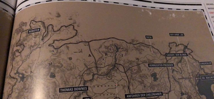 Mapa de Red Dead Redemption 2 vaza online - Critical Hits