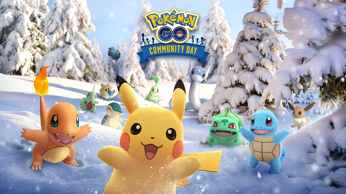 Próximo Dia Comunitário de Pokémon GO reunirá os monstrinhos de todos os outros eventos