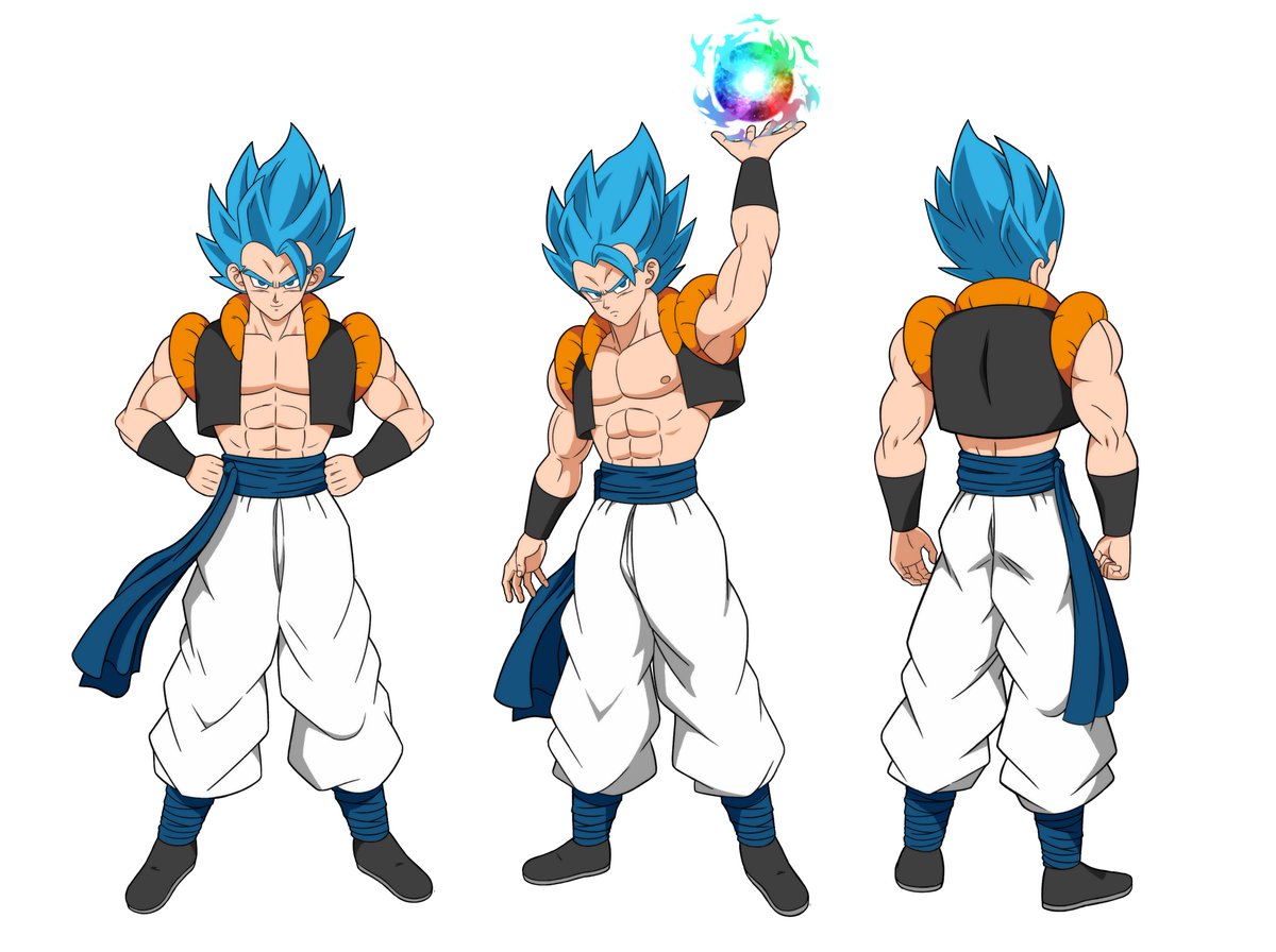 Dragon Ball Goku Ssj Blue Do Filme Dragon Ball Super Broly