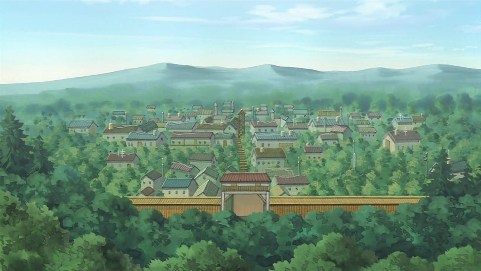 País e Vila oculta do Som !, Naruto
