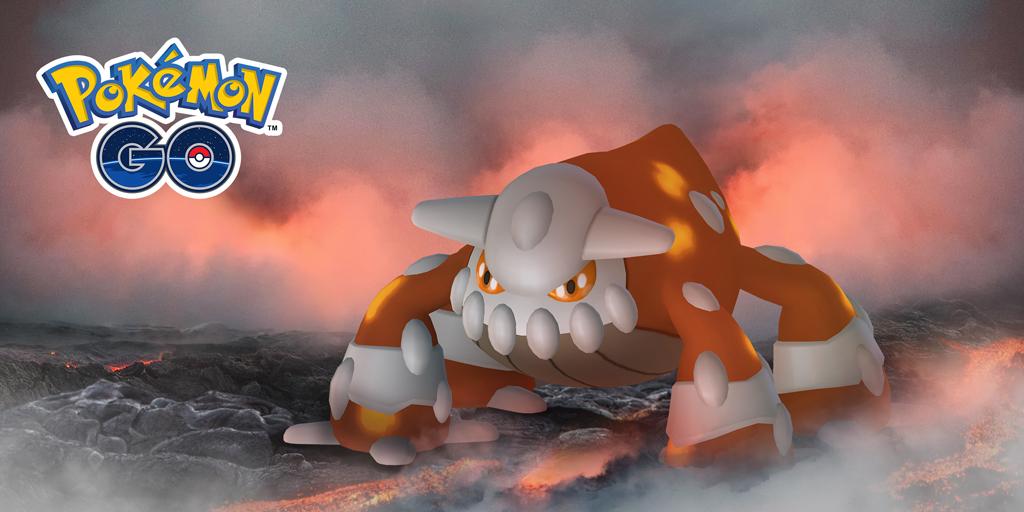 Heatran é o novo monstrinho lendário de Pokémon GO