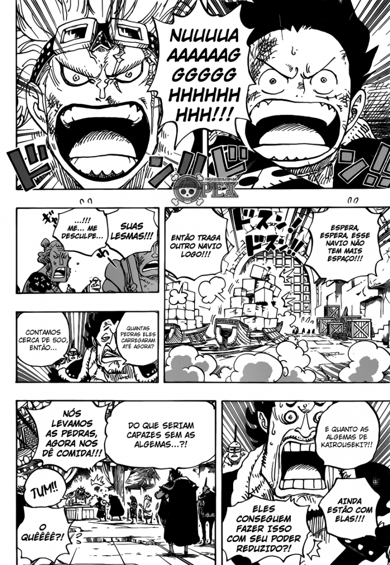 Capítulo de One Piece dessa semana trouxe uma competição hilária entre ...