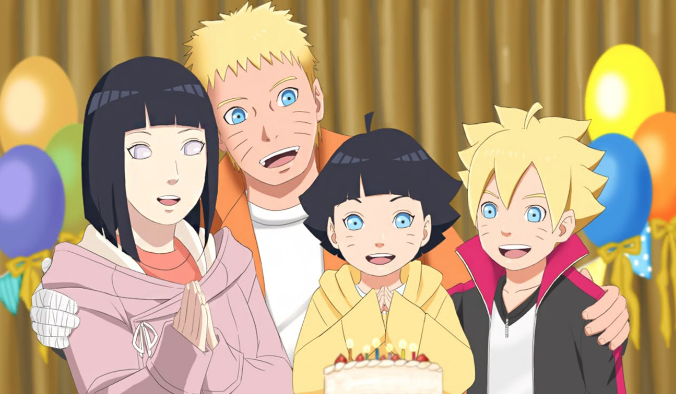 Naruto e boruto, pai e filho ♥