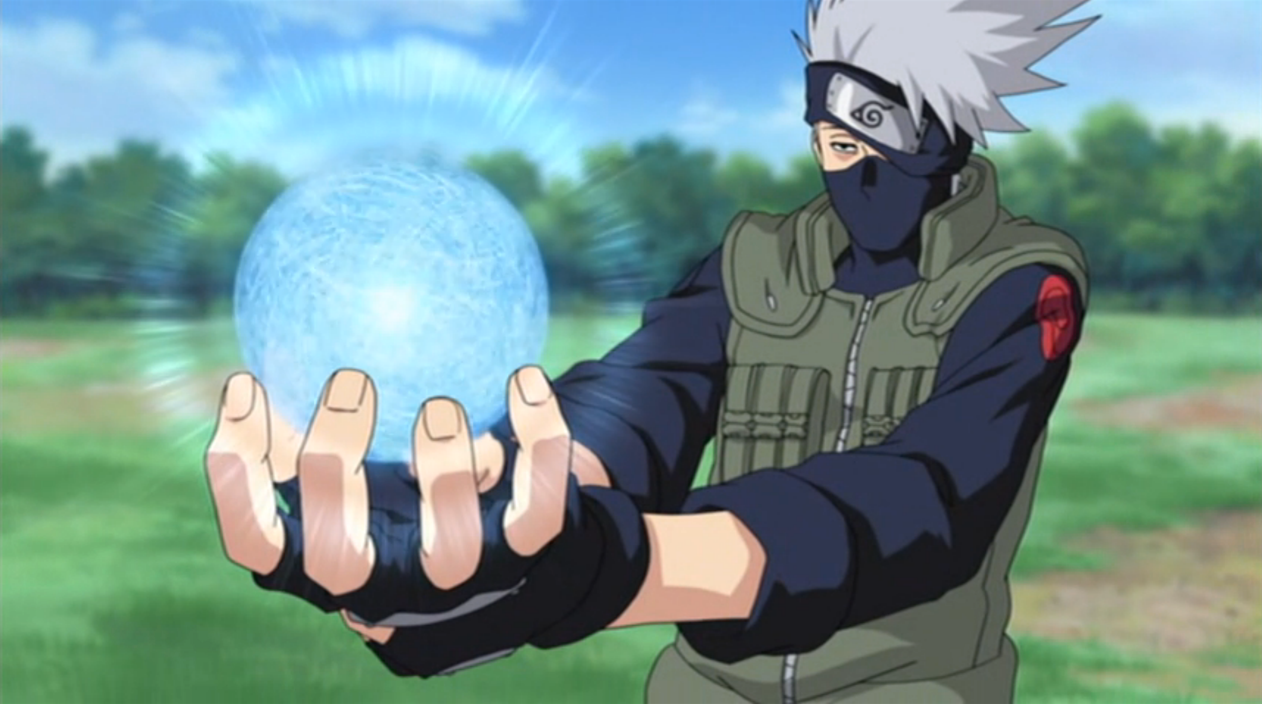 Como fazer o Rasengan do Kakashi?