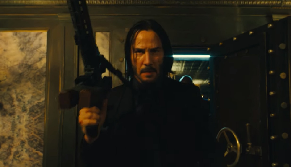 Keanu Reeves está pronto para a guerra no primeiro trailer de John Wick 3