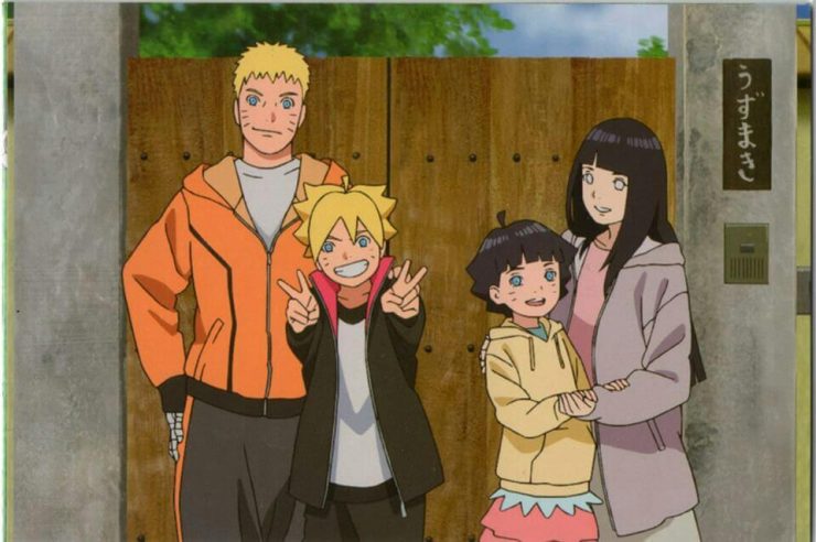 Naruto e boruto, pai e filho ♥