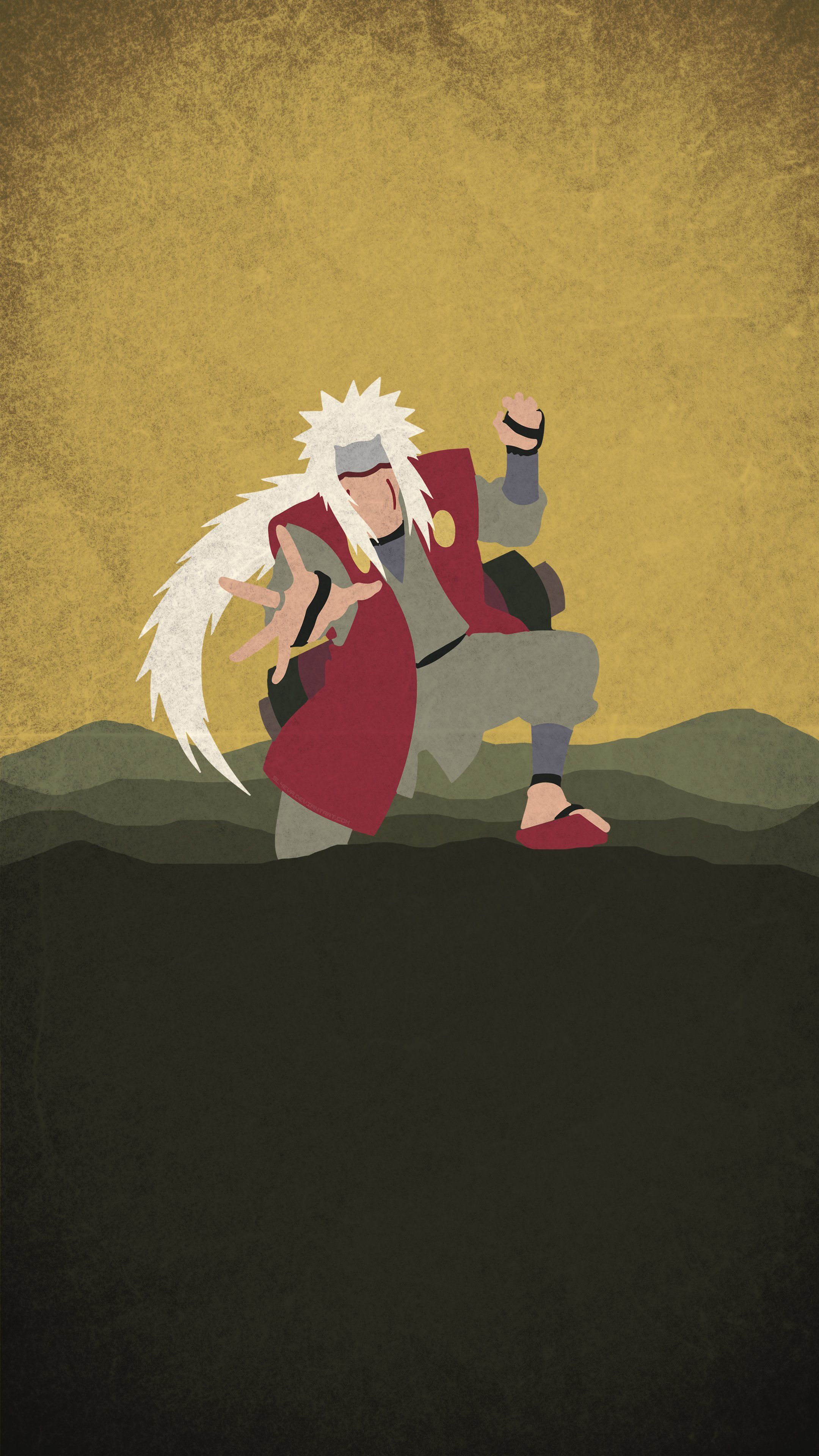 Kakashi iPhone, desenho animado 3D Papel de parede de celular HD