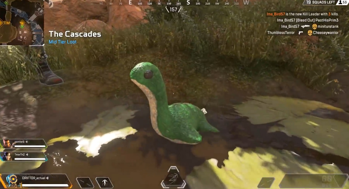 Descubra como encontrar o Easter egg do dinossauro escondido no mapa de Apex Legends