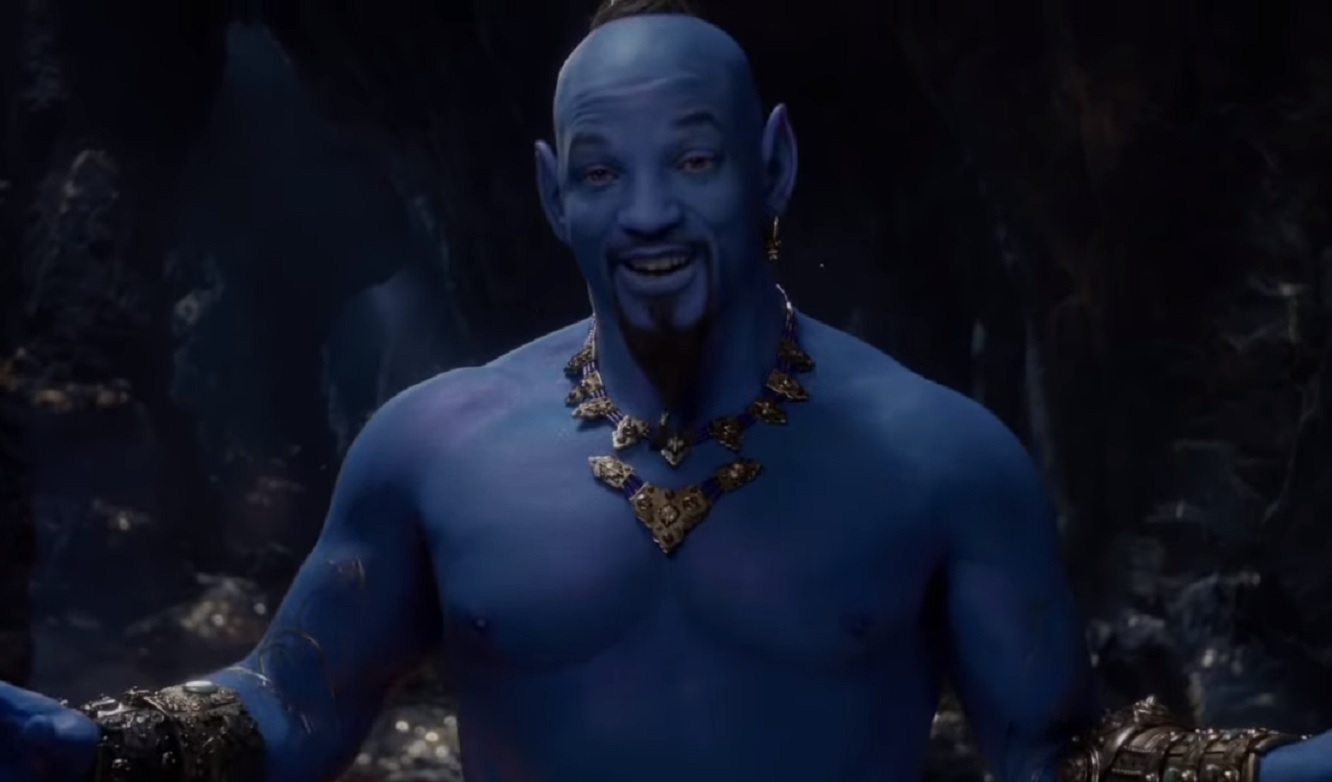 Novo trailer do live-action de Aladdin mostra Will Smith como o Gênio
