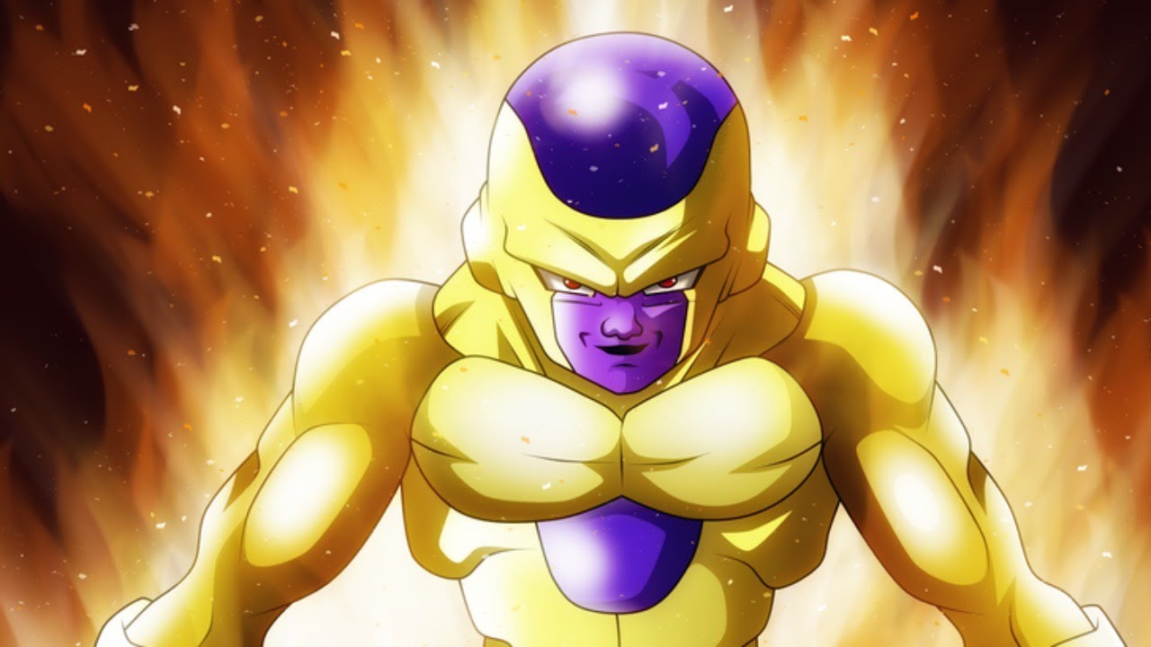 Freeza Dourado - Dragon Ball Super (Modelos 1 ao 16) 619 - Quadro