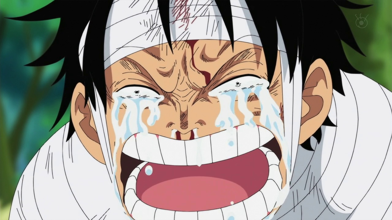 X 上的 Mugiwara Rebaixado：「Não gosto de ver o Luffy chorando