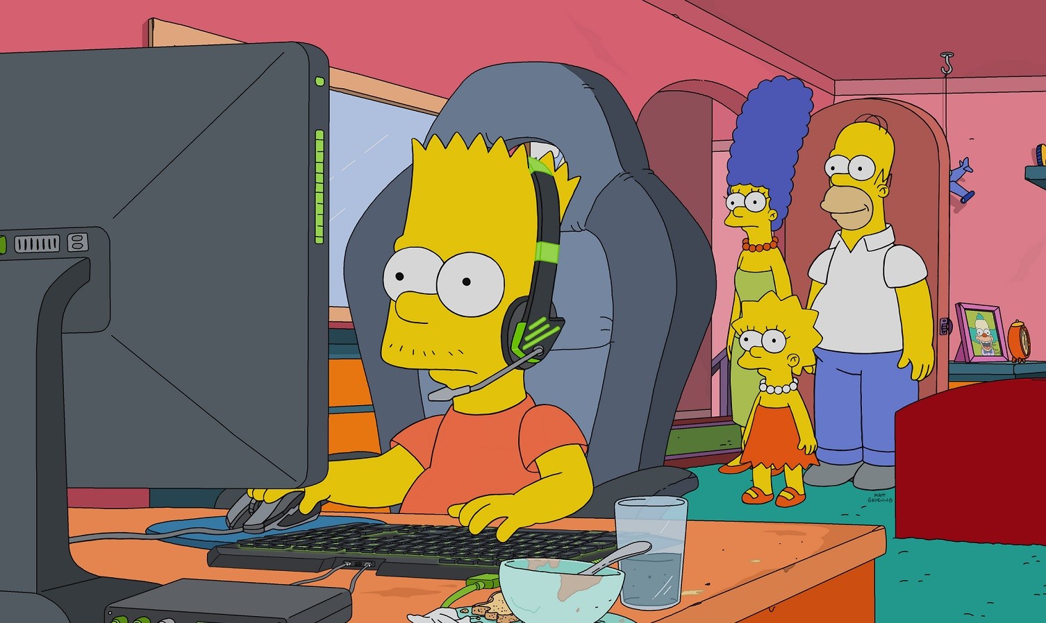 Novo episódio de Os Simpsons mostrará Bart tentando ser um jogador profissional de Esports