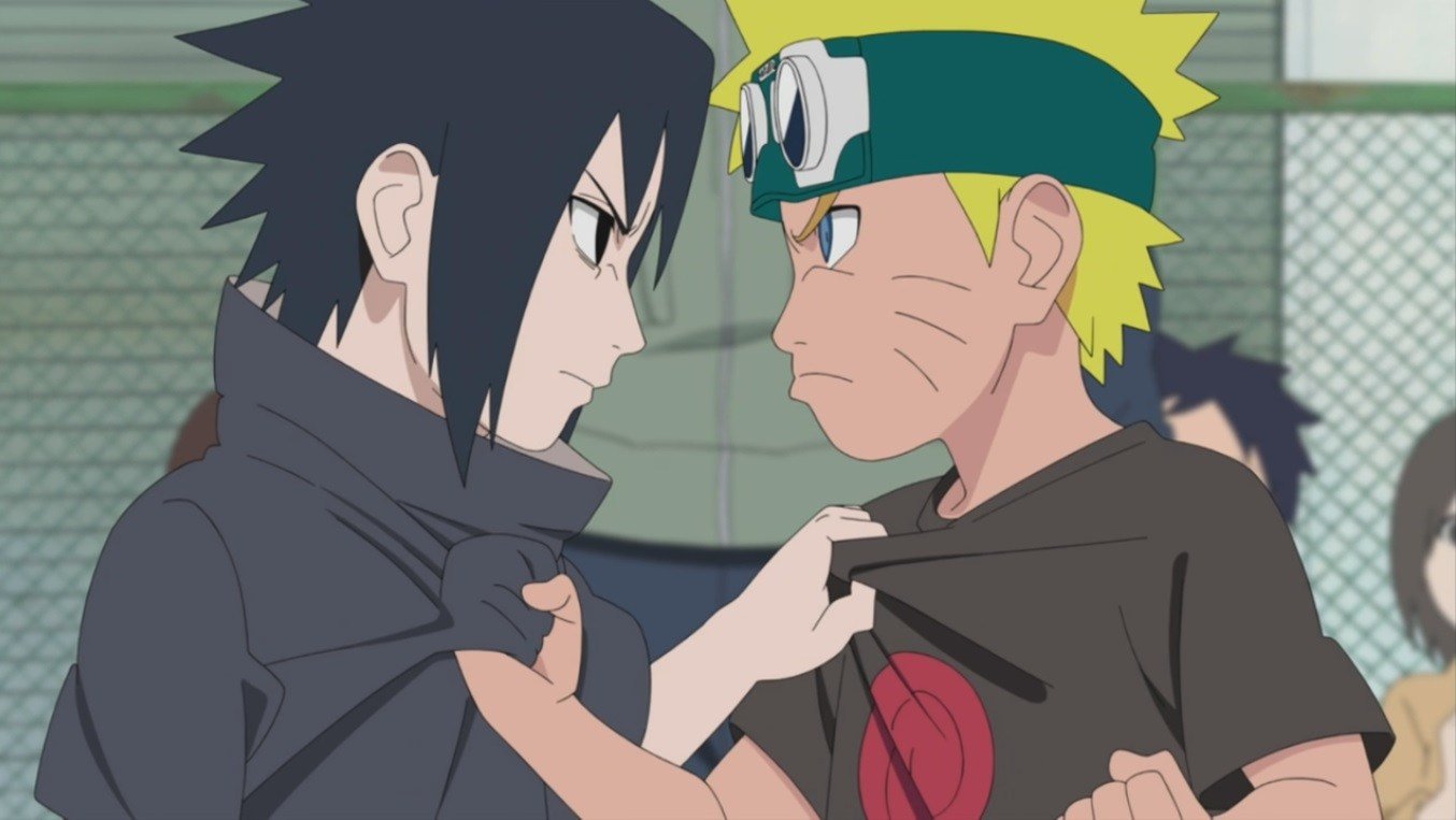 Naruto e sasuke e a amizade que (não) vemos