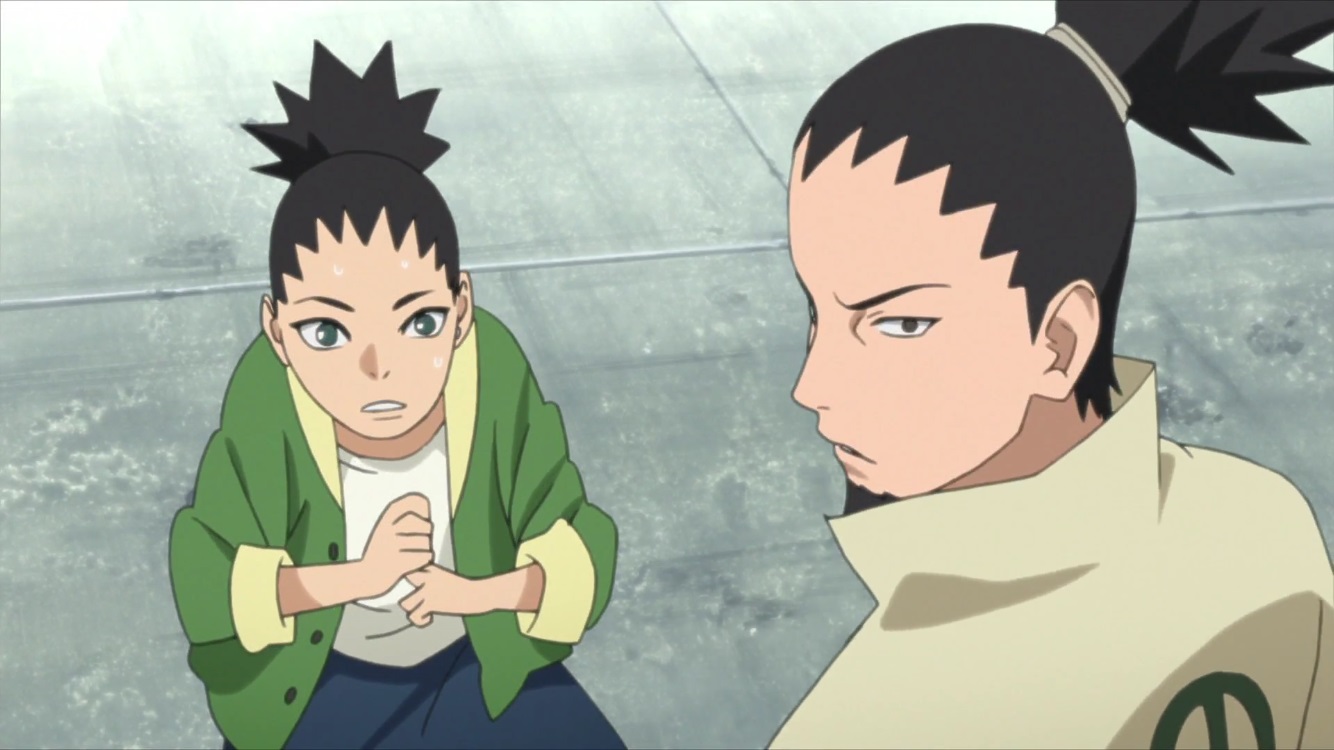 Shikamaru and Shikadai