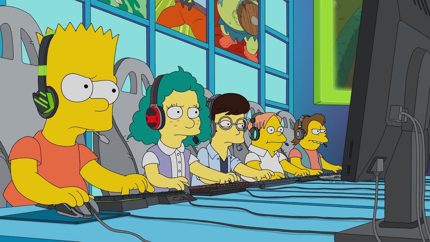 Episódio de Os Simpsons focado nos Esports tem equipe brasileira na final