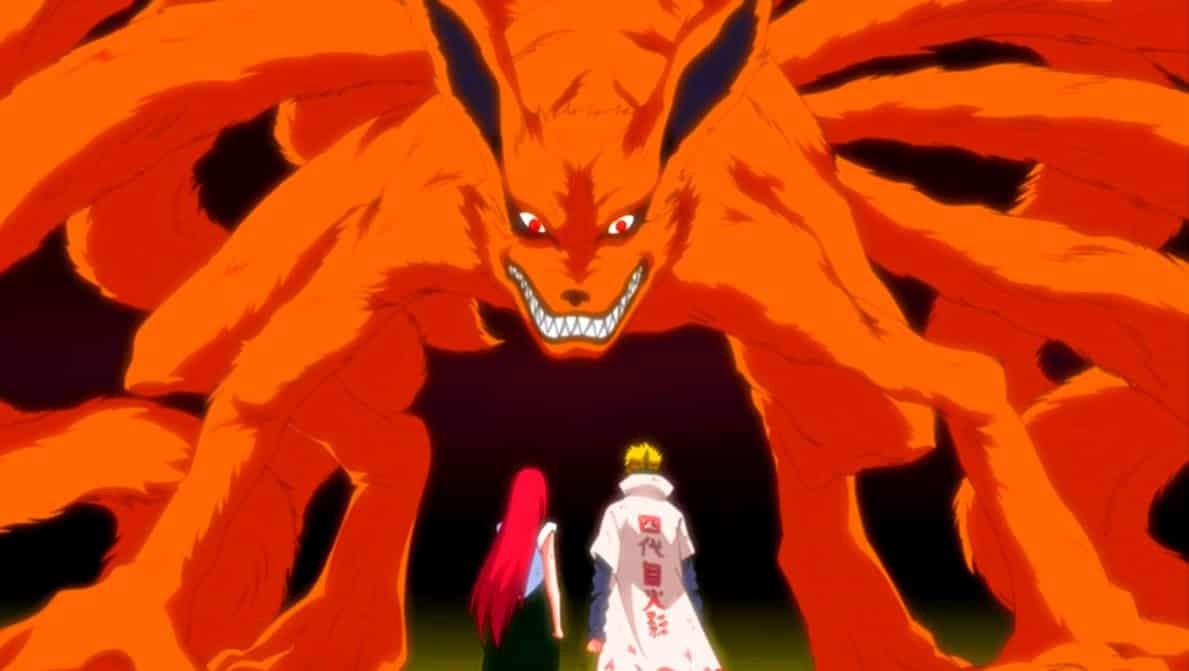 Imagem da mãe do Naruto do anime