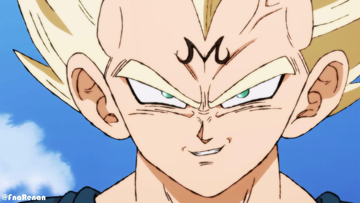 Este seria o visual de Majin Vegeta em Dragon Ball Super - Critical Hits