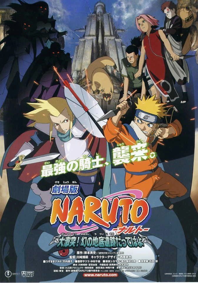 Guia Cronológico Completo dos Filmes de Naruto