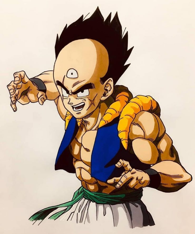 personagens carecas de dragon ball