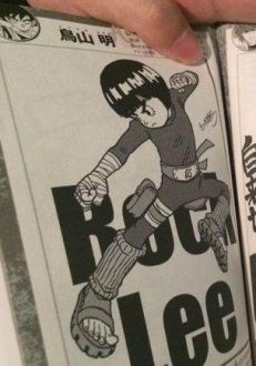 Criadores De Dragon Ball E One Piece Reimaginam O Visual De Rock Lee De Naruto Shippuden