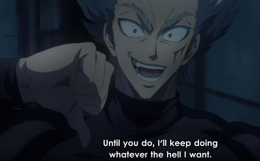 One-Punch Man  Importante momento de Garou foi censurado no anime