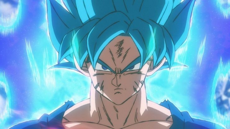 Arte de Dragon Ball Super imagina como Goku ficaria utilizando todas as transformações de Super Saiyajin