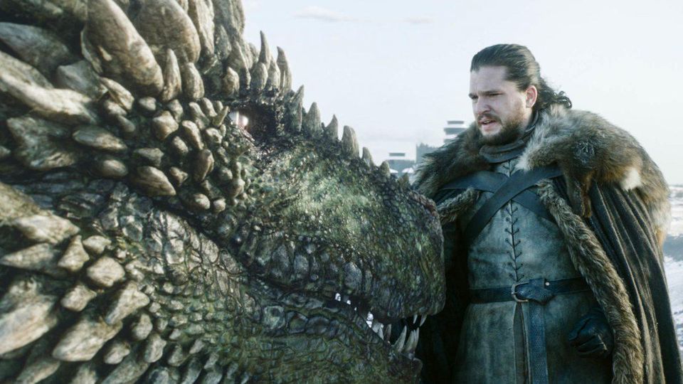 Kit Harington ficou preso pelos testículos na gravação da cena com os dragões em Game of Thrones