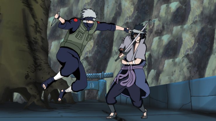 Kakashi Sasuke Naruto
