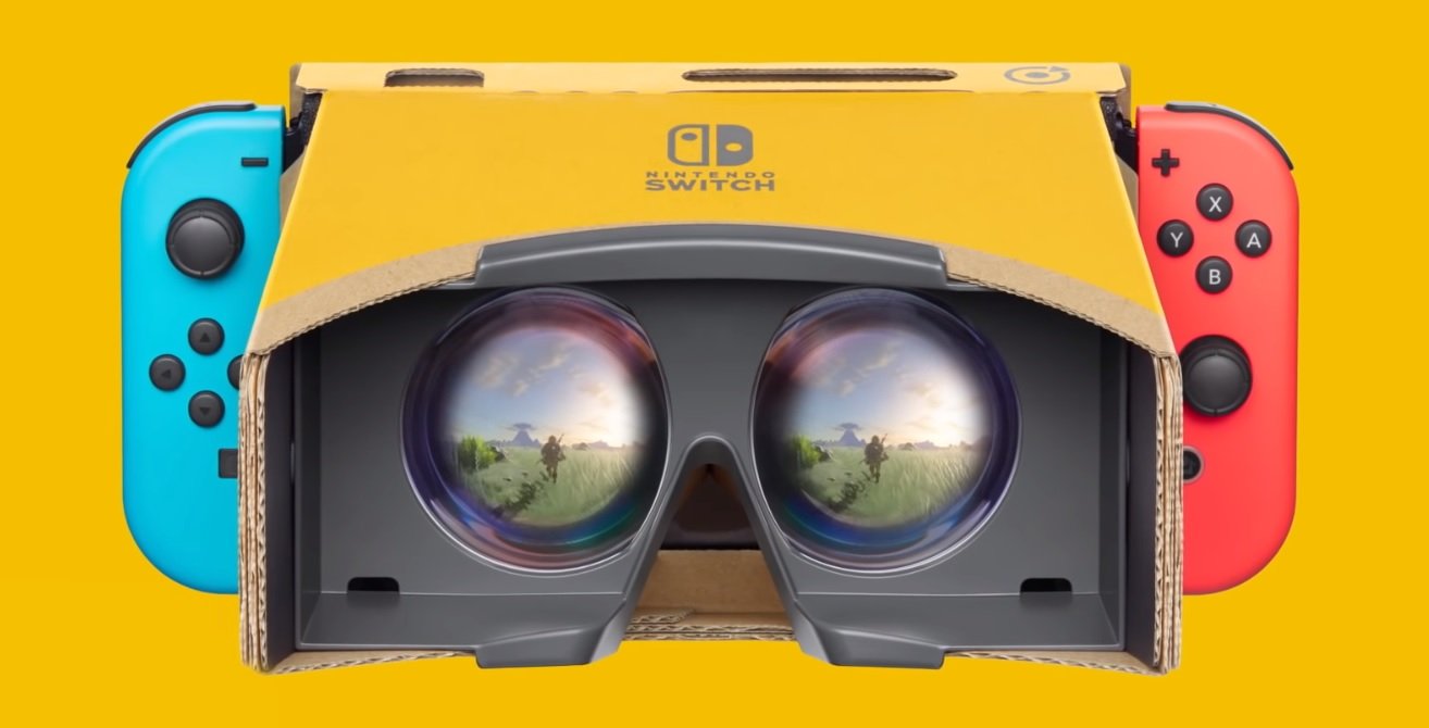 Nintendo Labo suportará realidade virtual para Super Mario Odyssey e Zelda: Breath of the Wild