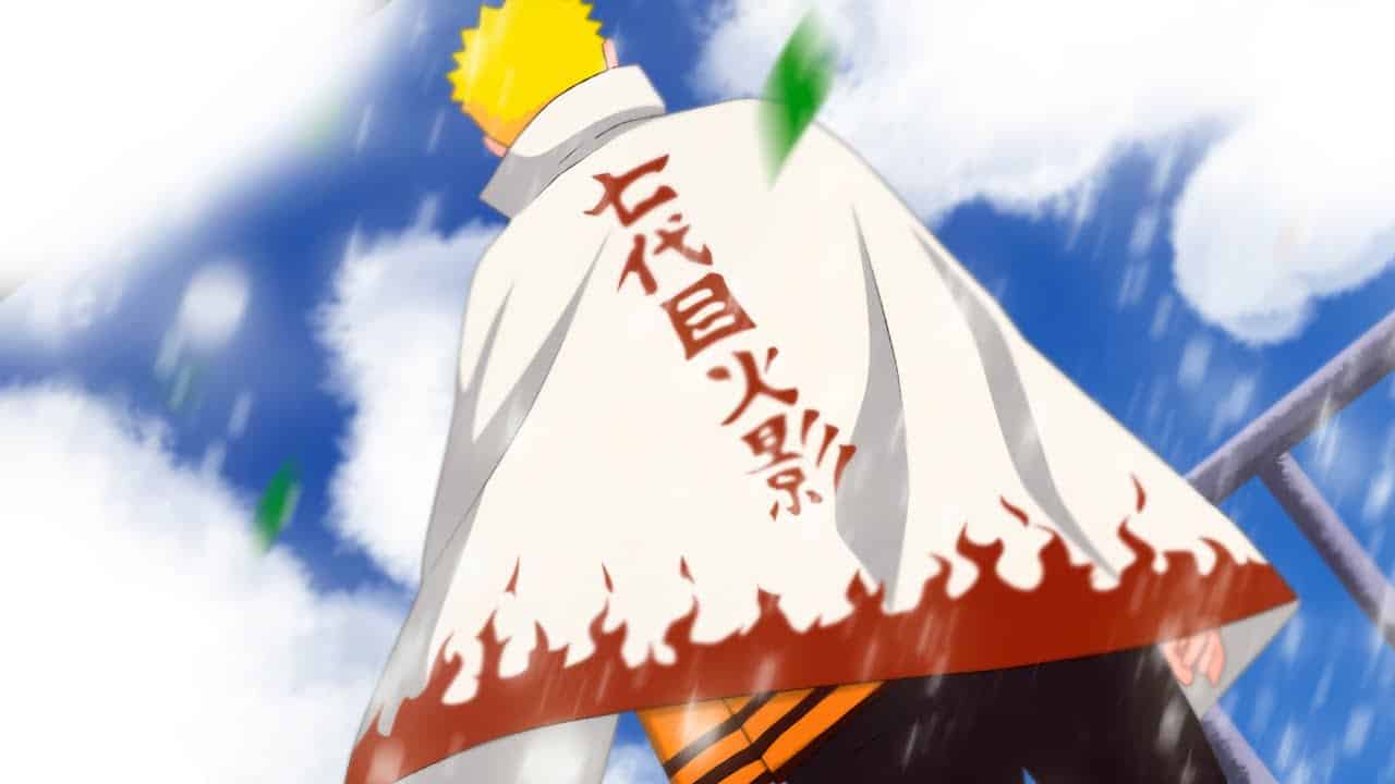 Fã de Naruto Shippuden usa a capa do Quarto Hokage durante sua