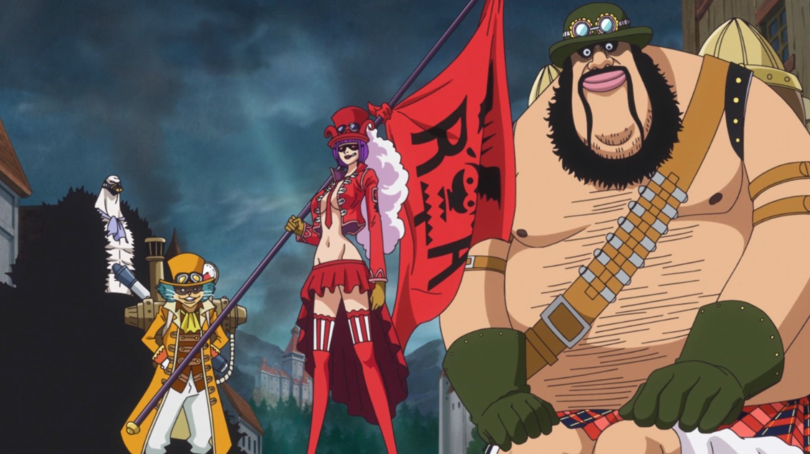 Novo episódio de One Piece apresenta os quatro capitães do Exército Revolucionário