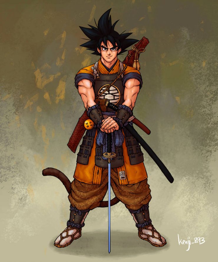 Goku Samurai Dragon Ball
