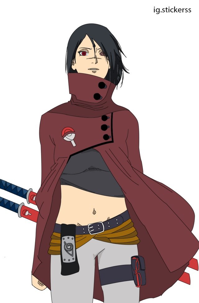 Este Ser O Visual De Sarada Uchiha Adolescente Ap S O Timeskip De Boruto Naruto Next