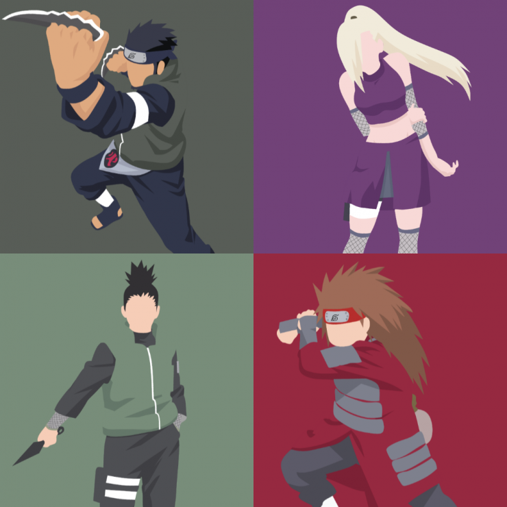 artes minimalistas naruto shippuden