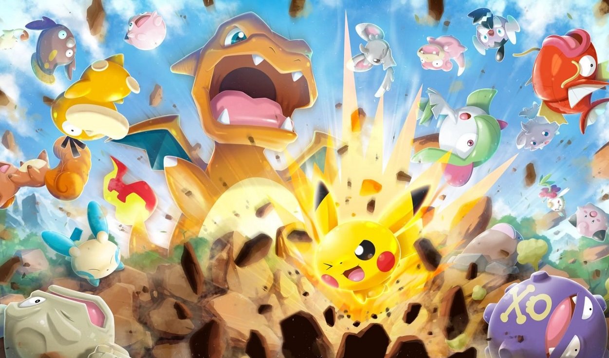Pokémon Rumble Rush já está disponível para o Brasil