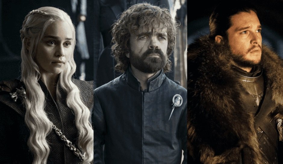 Fãs de Game of Thrones notam que as jornadas de Tyrion, Jon e Daenerys possuem estranhas coincidências