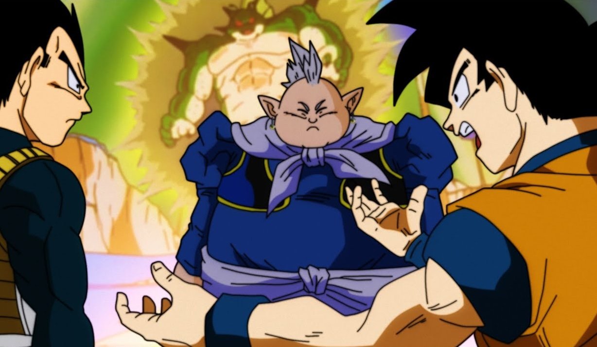 Goku, Vegete e Majin Boo formam o trio que precisará derrotar Moro em Dragon Ball Super