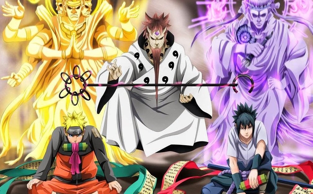 Entenda o motivo de Sasuke possuir a Flecha de Indra e Naruto não ter nenhuma habilidade relacionada com Ashura