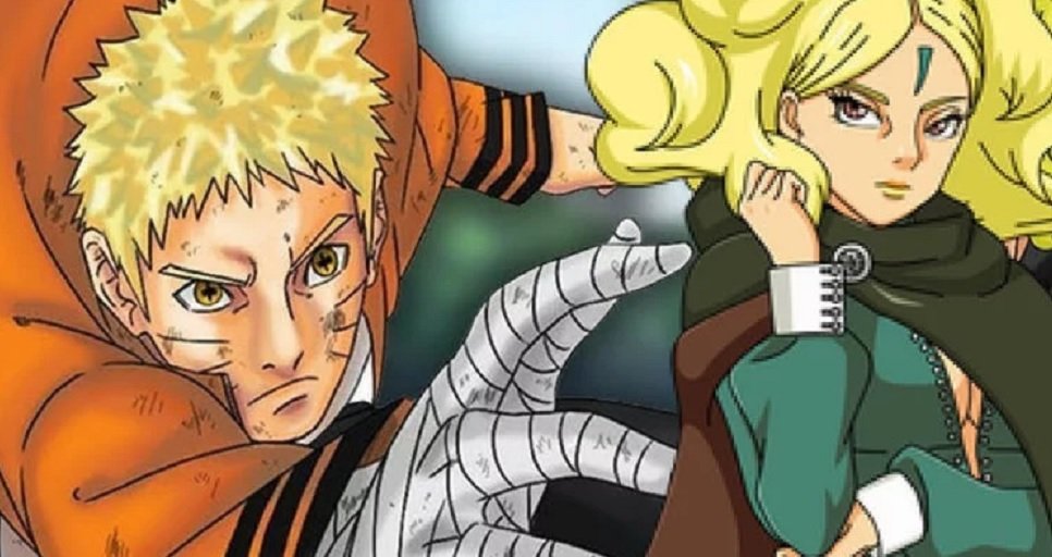 Capa do volume 8 do mangá de Boruto traz Naruto e Delta