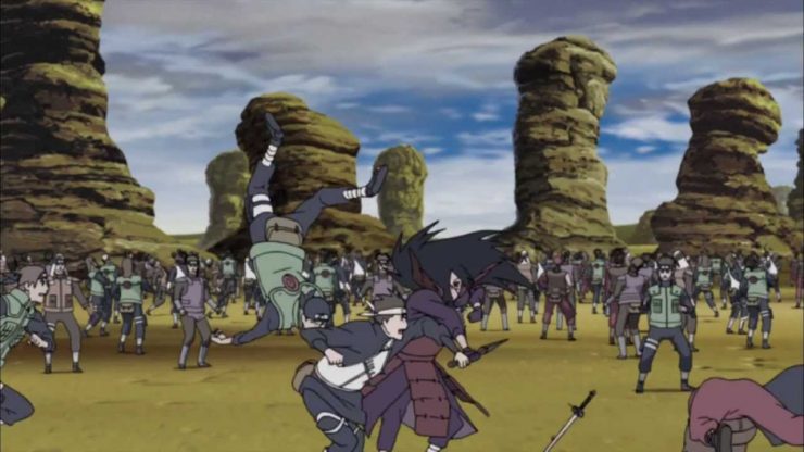 Todos os personagens de Naruto que derrotaram mil ou mais oponentes