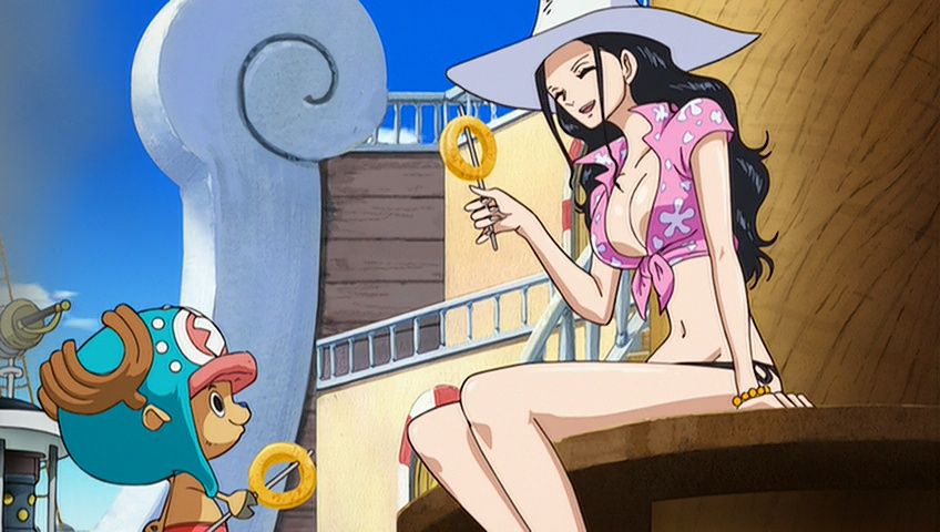 A fruta de Nico Robin Hana Hana no Mi (One Piece) 