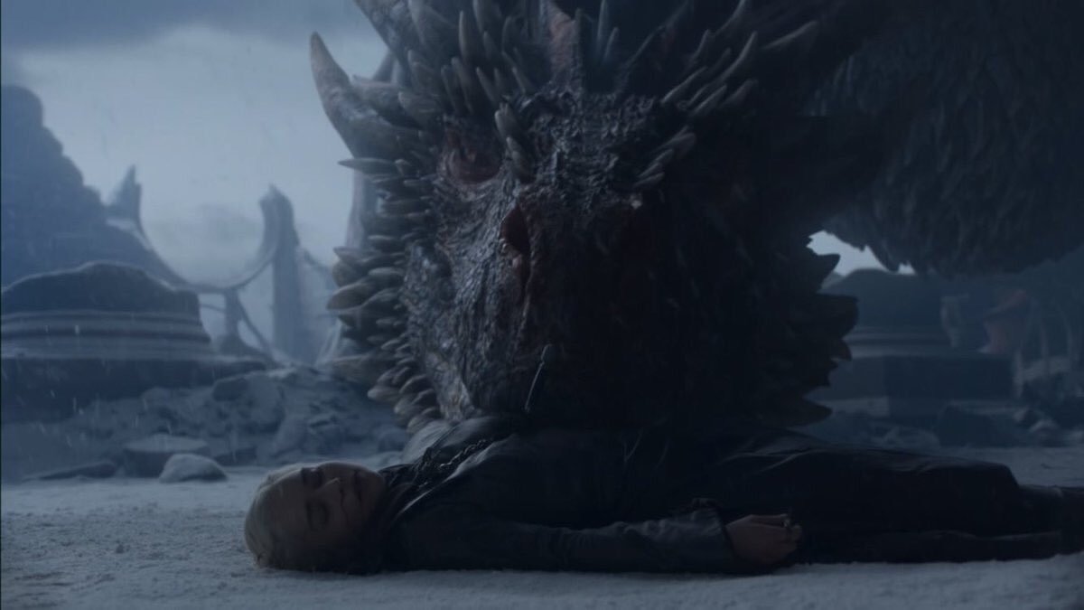 Especialista forense afirma que Daenerys pode ter sido devorada por Drogon no final de Game of Thrones