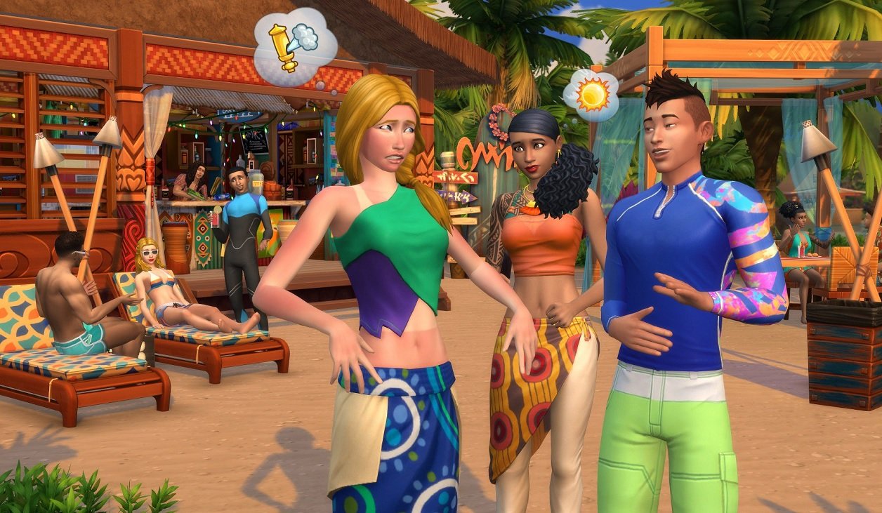 Ilhas Tropicais é a nova expansão de The Sims 4